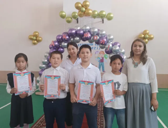 Школа Б. Шыңғысхан фото